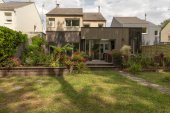 Extension, facade arrière jardin